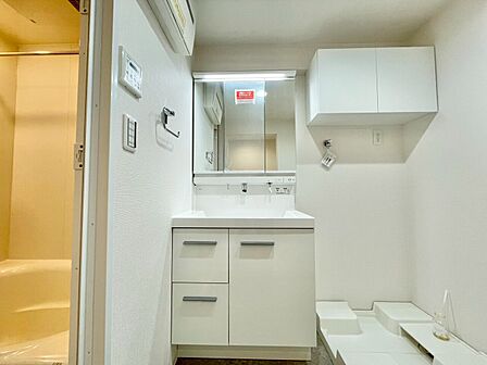 何かと物が増える場所だからこそ、スッキリと見映えの良い空間に。