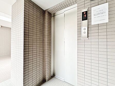 エレベーターの管理も、きちんと行き届いてます。