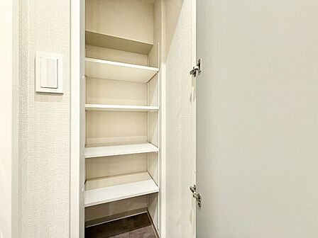 暮らし心地を大きく左右する収納を、適材適所に配置し使い勝手を考慮しました。