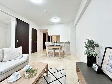 豊かな居住性と、安心感を満たすクオリティが見事に調和した住空間。