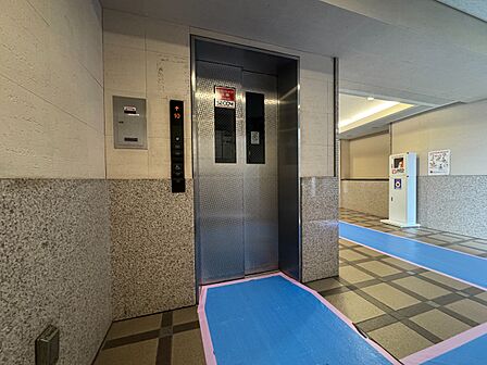 エレベーターの管理も、きちんと行き届いてます。