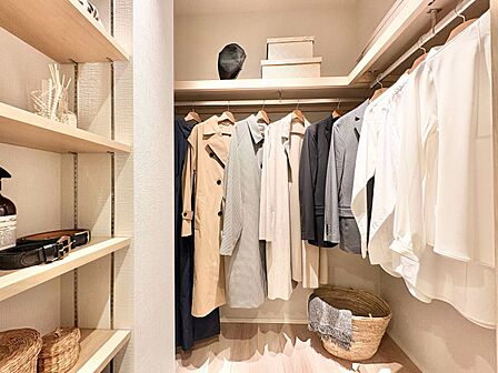 暮らし心地を大きく左右する収納を、適材適所に配置し使い勝手を考慮しました。