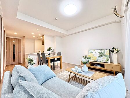 豊かな居住性と、安心感を満たすクオリティが見事に調和した住空間。