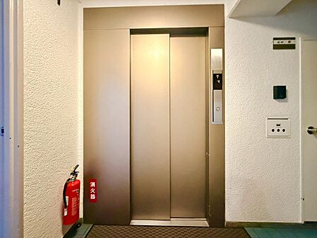 エレベーターの管理も、きちんと行き届いてます。