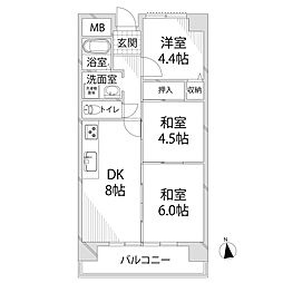 手柄駅 6.2万円