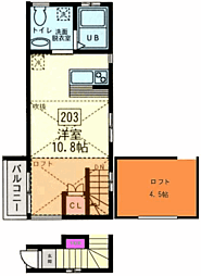 間取図画像 ワンルーム