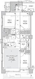 パークホームズ等々力8丁目 3LDKの間取図画像