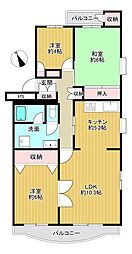 間取図画像 3LDK