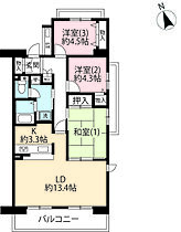 UR新川・島屋敷通り  ｜ 東京都三鷹市新川4丁目（賃貸マンション3LDK・5階・77.75㎡） その1