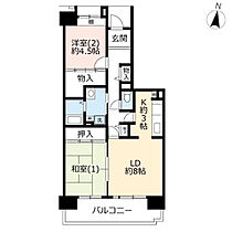 4階 / 2LDK / 65.14㎡