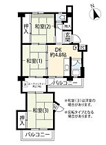 UR神代  ｜ 東京都調布市西つつじケ丘4丁目（賃貸マンション3DK・5階・53.95㎡） その2