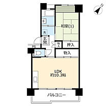 UR南永田  ｜ 神奈川県横浜市南区永田みなみ台（賃貸マンション1LDK・3階・47.04㎡） その2