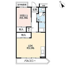 5階 / 1LDK / 55.03㎡