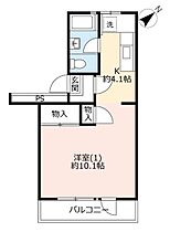 UR虹ヶ丘  ｜ 神奈川県川崎市麻生区虹ケ丘2丁目（賃貸マンション1K・2階・35.96㎡） その2