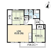 5階 / 2LDK / 50.85㎡
