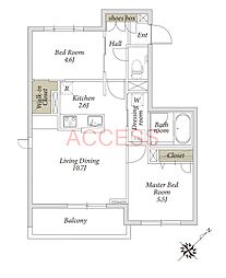 LaGlycine 2LDKの間取図画像