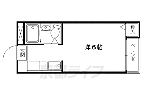 京都府京都市右京区山ノ内大町（賃貸マンション1K・2階・16.15㎡） その2