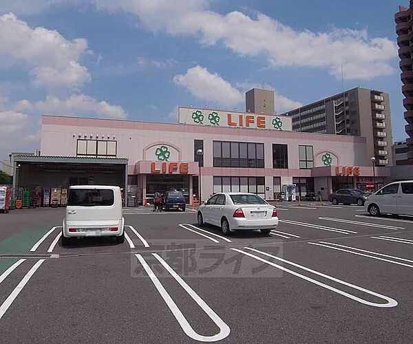 画像24:ライフ 梅津店まで630m 天神川四条の南西にあります。大型駐車場完備。