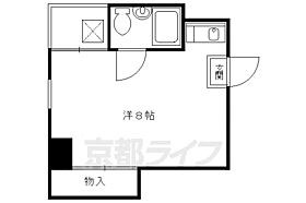 京都府京都市東山区亀井町（賃貸マンション1R・2階・19.22㎡） その2