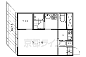 ＭＯＮＯ　ＣＯＭＯＤＯ　御前　Ｂ棟 314 ｜ 京都府京都市下京区西七条赤社町（賃貸マンション1K・3階・25.00㎡） その2