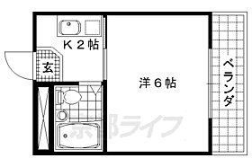 京都府京都市右京区太秦多藪町（賃貸マンション1K・3階・18.00㎡） その2