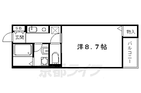 シャーメゾンろくはら 105 ｜ 京都府京都市東山区竹村町（賃貸マンション1K・1階・29.25㎡） その2