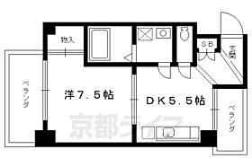 ピュアコート五条 1003 ｜ 京都府京都市下京区平屋町（賃貸マンション1DK・10階・35.43㎡） その2