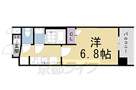 ソルテラス京都西大路　郁 607 ｜ 京都府京都市下京区西七条石井町（賃貸マンション1K・6階・23.40㎡） その2