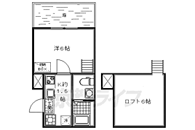 ＷＥＳＴ9　ＭＩＲＲＯＲ 2-107 ｜ 京都府京都市南区吉祥院定成町（賃貸マンション1K・1階・29.79㎡） その2