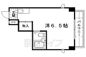 京都府京都市中京区瓦町（賃貸マンション1R・3階・17.90㎡） その2