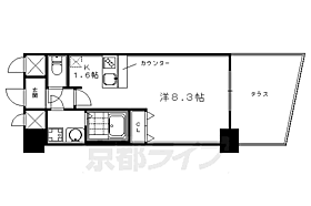 京都府京都市東山区宮川筋四条下る二丁目宮川筋二丁目（賃貸マンション1R・1階・25.63㎡） その2