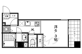 グラマシー京都 1109 ｜ 京都府京都市下京区南不動堂町（賃貸マンション1K・11階・26.34㎡） その2