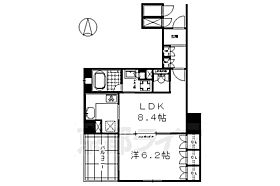 リーガル京都堀川五条通り 301 ｜ 京都府京都市下京区柿本町（賃貸マンション1LDK・3階・37.96㎡） その2