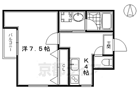 ＺＥＮ烏丸五条 401 ｜ 京都府京都市下京区福島町（賃貸マンション1K・4階・26.84㎡） その2