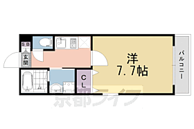 クレドール京都駅南 106 ｜ 京都府京都市南区東九条東札辻町（賃貸マンション1K・1階・24.00㎡） その2