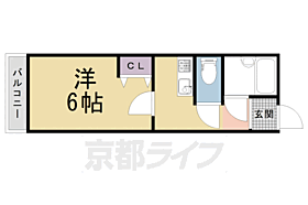 京都府京都市左京区岡崎入江町（賃貸マンション1K・3階・20.53㎡） その2