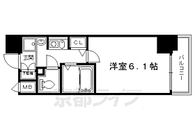 京都府京都市中京区龍池町（賃貸マンション1K・7階・18.94㎡） その2