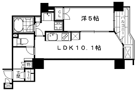 京都府京都市中京区橋之町（賃貸マンション1LDK・9階・40.04㎡） その2