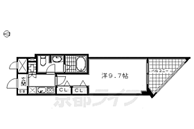 ｃａｓａα烏丸 402 ｜ 京都府京都市南区東九条河辺町（賃貸マンション1K・4階・29.55㎡） その1