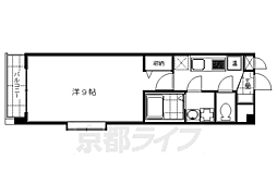 メゾン・サクセス 3階1Kの間取り