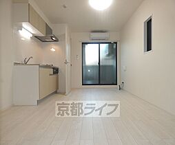 JR山陰本線 花園駅 徒歩3分の賃貸アパート 3階1LDKのリビング/ダイニング