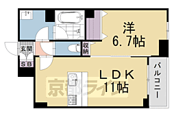 シャーメゾン三条東山 3階