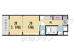 阪急京都本線 西院駅 徒歩10分 1階/-