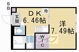 近鉄京都線 高の原駅 徒歩14分 1階/-