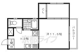 JR山陰本線 花園駅 徒歩2分 2階/-