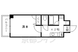 京都市営烏丸線 今出川駅 徒歩8分 2階/-