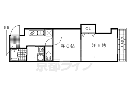 JR山陰本線 花園駅 徒歩9分 2階/-