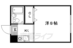 京福電気鉄道北野線 北野白梅町駅 徒歩26分 2階/-