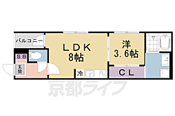 ハーモニーテラス醍醐御霊ヶ下町 2階/202
