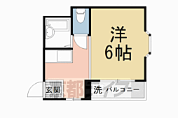 ヌヴェールハイツ 2階/-